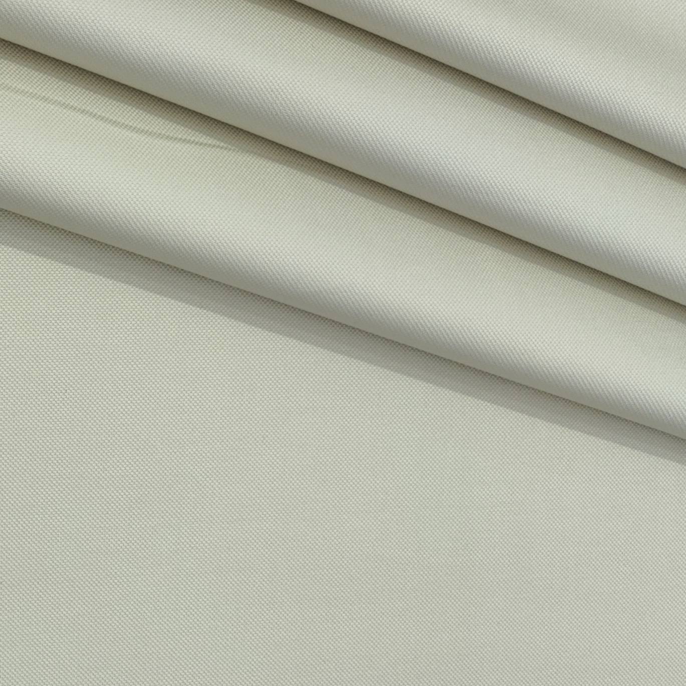 Trouser Fabric Donear Pure Cotton Lycra Textured Colour Light Cream